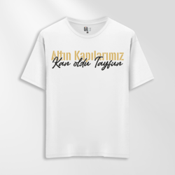 Unisex Oversize Tayfun Tasarımlı T-Shirt