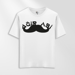 Unisex Oversize Ağır Abi Tasarımlı T-Shirt 