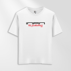 Unisex Oversize İnan Hiç Farketmez Tasarımlı T-Shirt