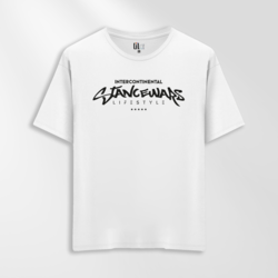 Unisex Oversize Stancewars Tasarımlı T-Shirt