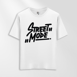 Unisex Oversize Street Mode Tasarımlı T-Shirt