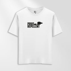 Unisex Oversize Prius Repellent Tasarımlı T-Shirt
