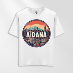 Unisex Oversize Adana Tasarımlı T-Shirt