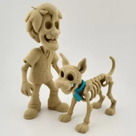 Scooby-Doo and Shaggy Kuru Kafa