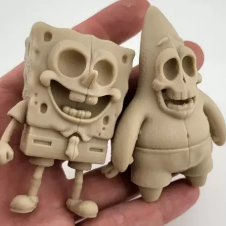 Kuru kafa Sünger Bob ve Patrick