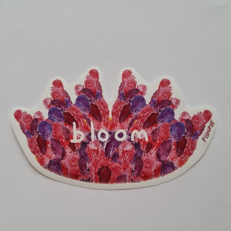 bloom sticker