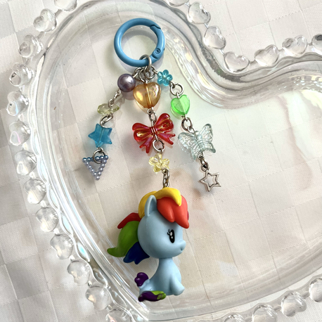 MLP Cutie Mark ~ Rainbow Dash Anahtarlık