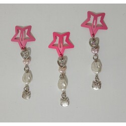 Hello Kitty Yıldız Toka (Pembe)