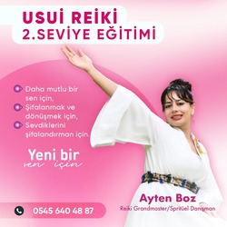USUİ REİKİ 2. SEVİYE EĞİTİMİ