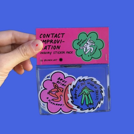 Kontak Doğaçlama Sticker Paketi (10'lu)