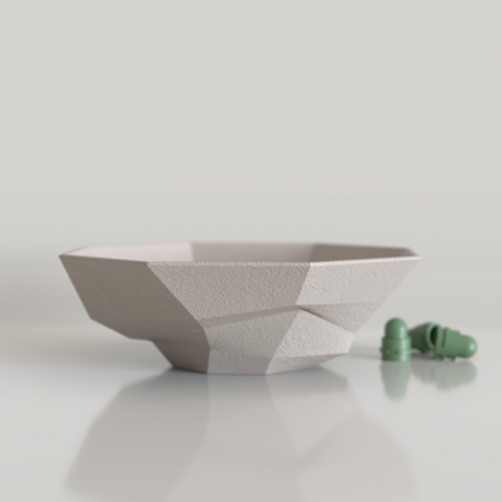 LBL-004 GEOMETRİK KASE ALÇI KALIBI