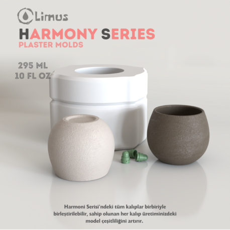 HS-004 HARMONİ SERİSİ KÜRE KUPA ALÇI KALIBI