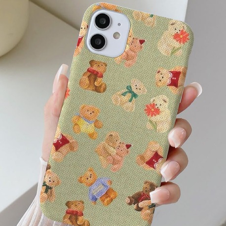 Teddy Charm Case ✨