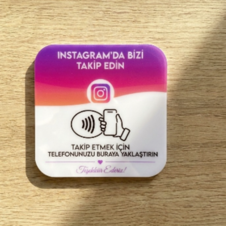 NFC Instagram Kartı