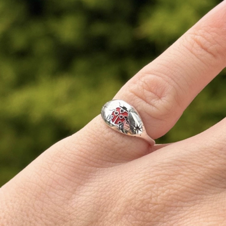 Ladybug yüzük
