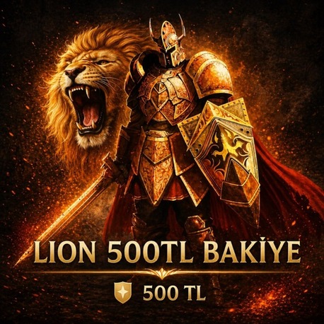 Lion 500TL Bakiye