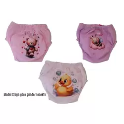 Alıştırma Külodu Suprem Kumaş 3 Adet Pembe (model Stok Durumuna Göre Gönderilir)