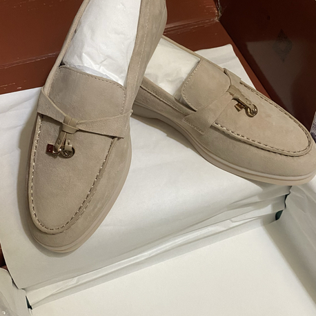 Süet Loafer Bayan Ayakkabı