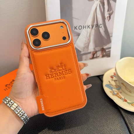 Lüks Hermes deri telefon kılıfı