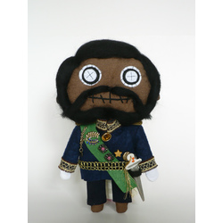 Jah Fabien -"Haile Selassie" Jah Rastafari Inspired Rag Doll-