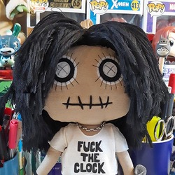 Patti Fabien -Patti Smith inspired rag doll-