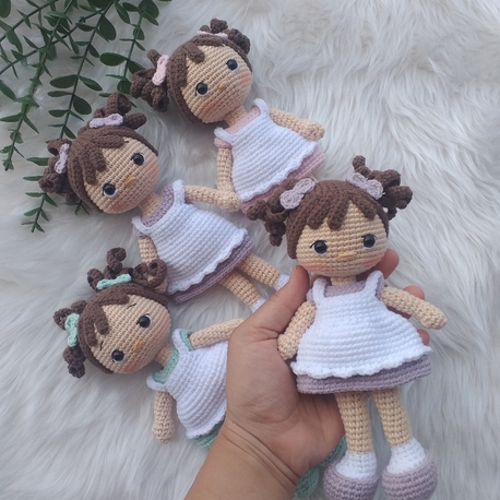 Amigurumi fındık bebek 