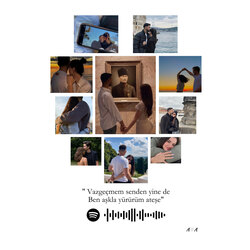 Spotify Kodlu Poster (ÇERÇEVESİZ)