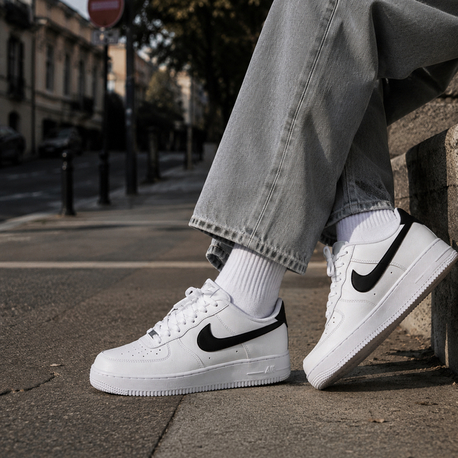 NİKE AİR FORCE 1 LOW WHİTE BLACK