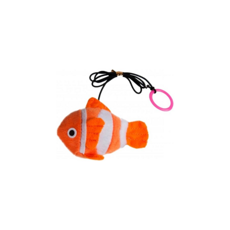 Karlie Catnipli İpli Peluş Kedi Oyuncağı 9cm