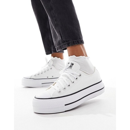 Converse Chuck Taylor Platform White (4 Cm Topuk Boyu)