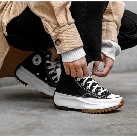 Converse Run Star Hike Black White