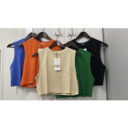 Zara Basic Crop