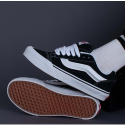 Vans KNU Skool Black True White