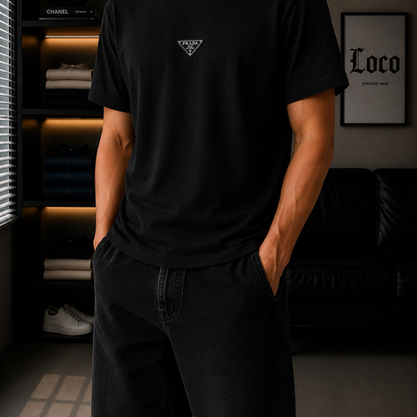 Prada Siyah Premium Tshirt