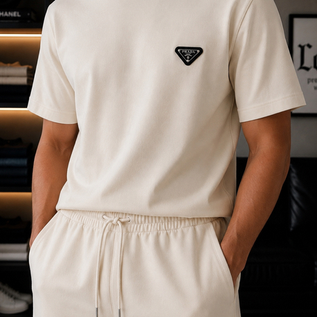 Prada Beyaz Premium Tshirt