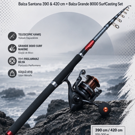 BALZA SANTANA SURFCASTING SET