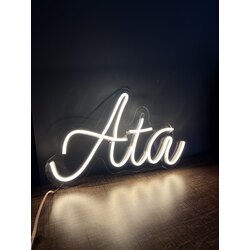 3 harfli İsme özel Neon led tabela