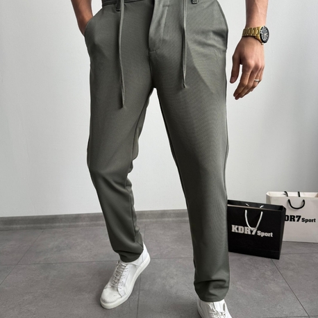 Zara Premium Slim Fit Haki Pantolon 