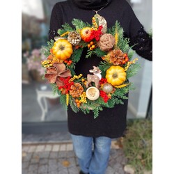 Kabaklı  Ceylan Temalı  Kapı  Süsü 40 cm