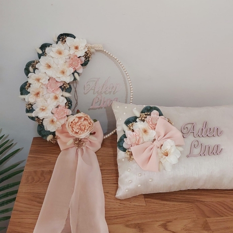 Fresh Somon Set, Kapı Süsü ve Taki Yastığı