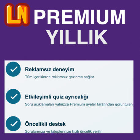 Premium Üyelik LOLONOLO / YILLIK