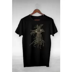 Bilgisyar Beyni Tasarımlı T-shirt