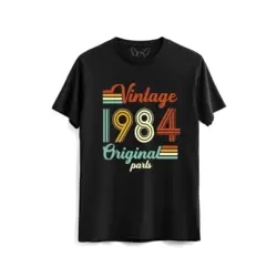 Vintage Tasarımlı T-shirt