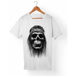 Kuru Kafa Baskılı T-shirt