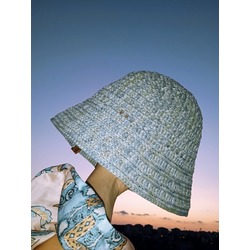 Beach Hat - Mavi Tonları