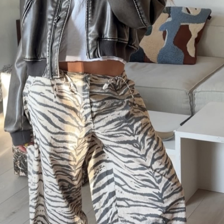 Zebra Pantolon