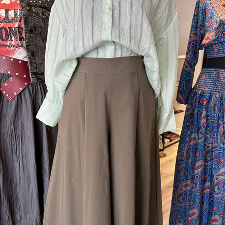 Etek Görünümlü Pantolon( kalıp bol)