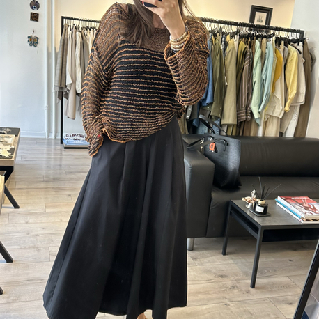 Etek Görünümlü Pantolon(siyah)