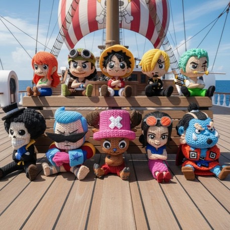One Piece Hasır Şarpka Tayfası Figür Koleksiyonu