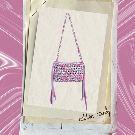 Cotton Candy Mini Bag